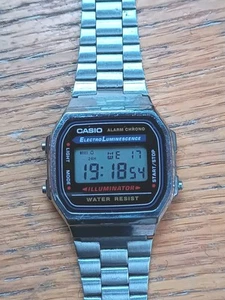 Casio A-168 , 1572,digital mens quartz waterproof sports watch - Picture 1 of 6