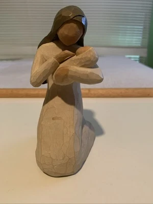 Willow Tree Nativity Mary w Baby Jesus ~1999 Demdaco Susan Lordi Replacement - Image 1 of 4