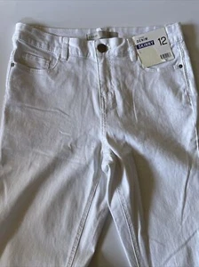 Jeans donna George bianco 12 skinny vita media - Foto 1 di 7