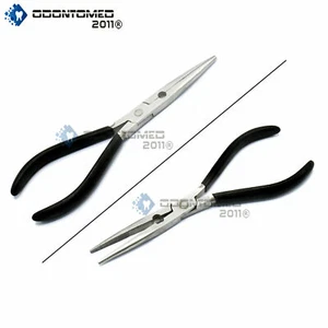 Long Nose Pliers 8" Beading Wire Wrapping Jewelers Jewelry Design & Repair Tool - Picture 1 of 2
