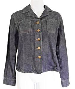 Nine & Co Damen blau Denim Baumwollmischung Jacke Größe 4 - Bild 1 von 5