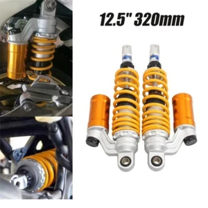 12.5" 320mm Motorcycle Rear Air Shock Absorber Gas Suspension For Honda Yamaha - Bild 1 von 10