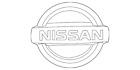 Genuine Nissan Deck Lid Emblem 84890-3Aw0a