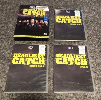 Deadliest Catch Season 9 (5 DVDs, 2014, Discovery) RARE OOP - Image 1 of 4