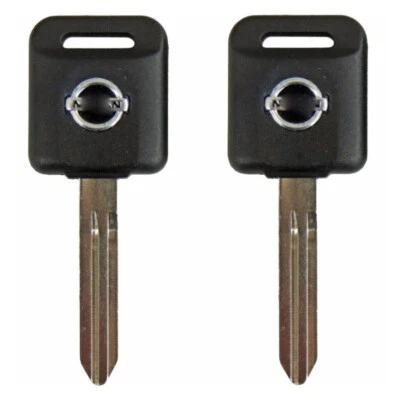 Llave transpondedor de encendido 2 piezas para Nissan Titan y Frontier llave chip ID 46 Foto 1 de 4