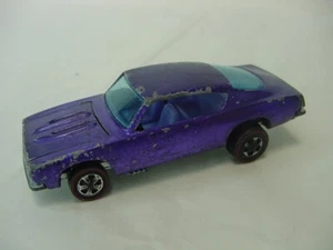 VTG 1967 HOT WHEELS REDLINE CUSTOM BARRACUDA PURPLE - Picture 1 of 6