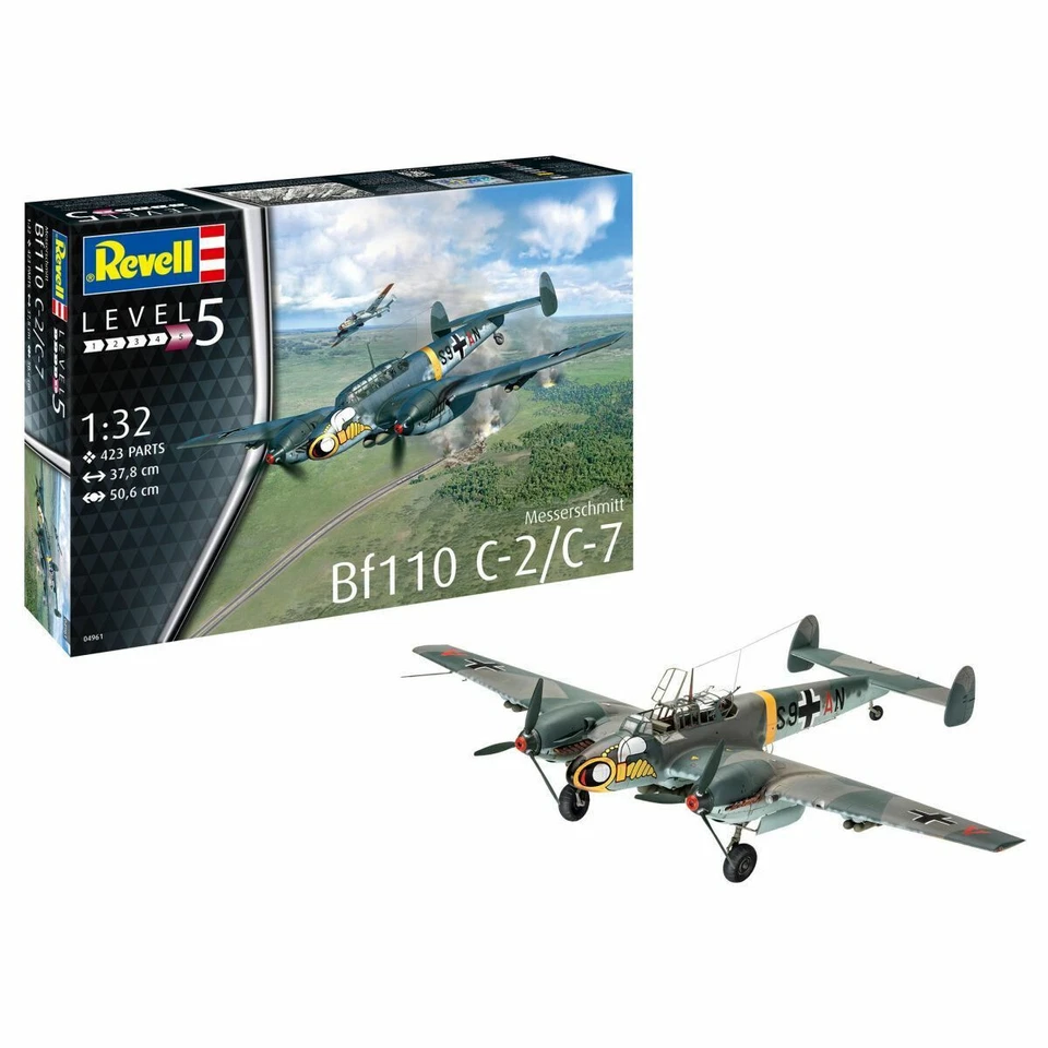 Messerschmitt Bf110 C-7 1 32 Rev04961 - Revell modellismo