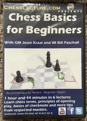 Chess Basics for Beginners (DVD) Brand New!!! - Image 1 of 2