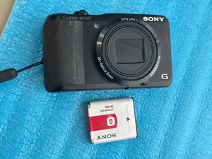 Sony Cyber-shot HX30V black Digital Camera Japanese language only - Picture 1 of 20