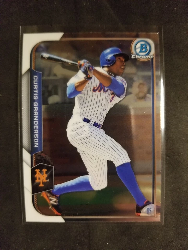 2015 Bowman Chrome CURTIS GRANDERSON card # 82 - Image 1 of 1