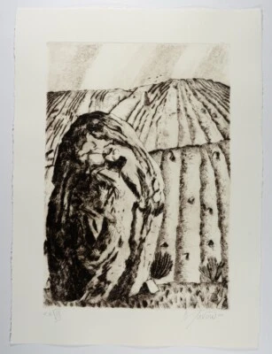 Ernst Marow: Radierung »Odyssee« handsigniert-e.a. Ex.- von 2007 - Bild 1 von 2