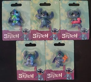 Disney Lilo & Stitch gifts alien action figure figurine cake topper 5 piece set - Picture 1 of 9