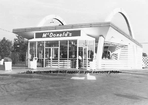Insegna FOTO Vintage Route 66 McDonald's Restaurant Drive-In Diner, 1958 Missouri - Foto 1 di 2