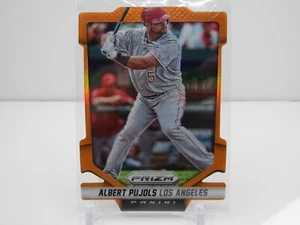 ALBERT PUJOLS 2014 PRIZM ORANGE PRIZM DIE CUT! #28/60! LOS ANGELES ANGELS! SP! - Picture 1 of 2