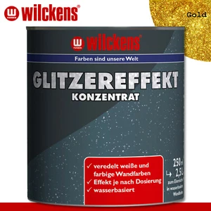 Wilckens 250 ml Glitzereffekt Konzentrat Gold Additiv für wasserbasierte Farben - Bild 1 von 1