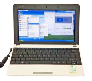 ASUS Windows XP Mini Notebook Intel 1,66 GHz 250GB Diagnose 2GB Laptop VGA 10,1" - Bild 1 von 17