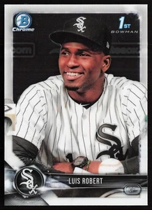 2018 1st Bowman Luis Robert #BCP21 Chrome Prospects novato Chicago White Sox - Imagen 1 de 2