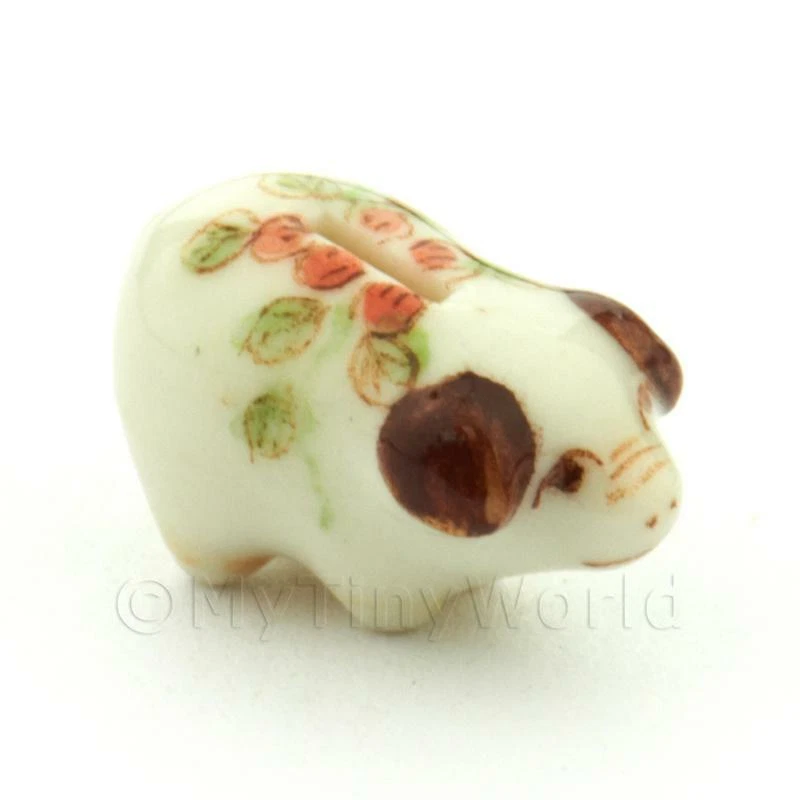 Fatto a Mano Casa Delle Bambole Miniatura Ceramica Salvadanaio - Immagine 1 di 1