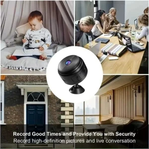 2MP Mini WiFi Camera Wireless Security Cam Remote Monitor Smart Home Surveillenc - Picture 1 of 7