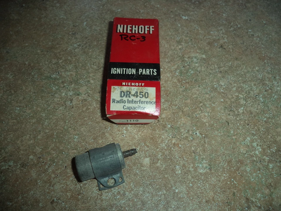 DR-450 RC-3 HEI CAPACITOR 74-87 BUICK 75-86 CHEVY TRUCK GMC 74-87 CHEVY 74-9 CAD - Image 1 of 1