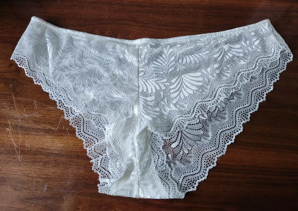 Rene Rofe  Lace Hipster Panties Plus Size 3X Ivory NWOT - Image 1 of 4
