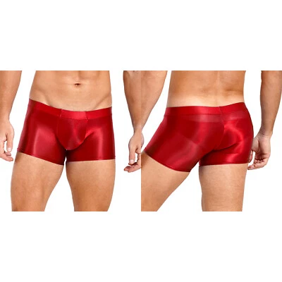 Pantalones cortos bóxer bikini bragas de motociclista elásticos altos para hombres de EE. UU. Foto 1 de 4