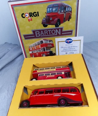 Barton Collection, Bedford und Doppeldecker, Limitiert, Corgi - Bild 1 von 2