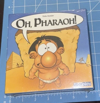 OH, PHARAOH! Witty Card Laying Game Uberplay Pyramid Building Competition - Image 1 of 4