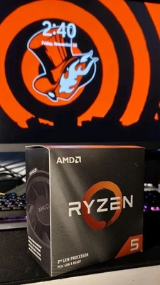 AMD Ryzen 5 3600 3,6 GHz Socket AM4 Scatola e dissipatore originale - Immagine 1 di 4