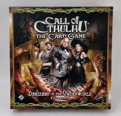 Call Of Cthulhu The Card Game Denizens Of The Underworld Expansion FFG LCG - Image 1 of 4