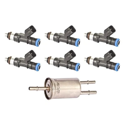 For Ford Ranger 05-11 Motorcraft Fuel Injector w Fuel Filter Kit Foto 1 de 4