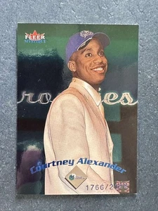 2000-01 Fleer Mystique #113 Courtney Alexander Mavericks /2000 - Picture 1 of 2