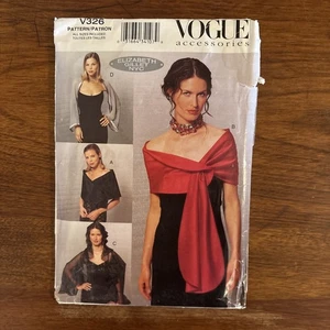 Vogue Accessoires V326 Schnittmuster Misses - 4 Abendtücher - One Size - UC/FF - Bild 1 von 2