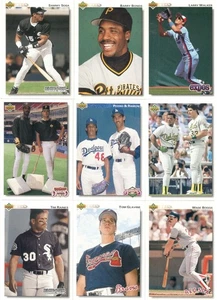 1992 Upper Deck Baseball 96 Karten Lot - Bonds, Glavine, Boggs. Fisk, Gwynn, mehr - Bild 1 von 11