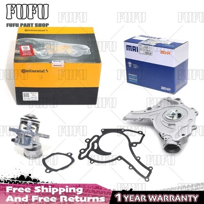 Termostato MAHLE y bomba de agua Continental para Mercedes C300 C350 E350 ML350 Foto 1 de 4