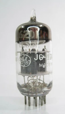 Tubo Electrónico General Electric Vintage 1965 Modelo JG 12AT7WA Nuevo Sin Usar con Caja Foto 1 de 4