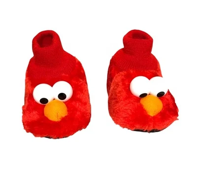 Zapatillas marionetas Sesame Street Elmo para niños talla 7/8 Foto 1 de 3