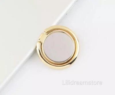 Soporte de anillo para teléfono celular tableta Lilidreamstore soporte soporte soporte agarre - espejo redondo Foto 1 de 4