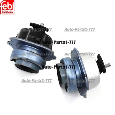 FEBI Left + Right Engine Mount For BMW E70 X5 3.0si X6 E71 F15 F16 xDrive35i - Image 1 of 4