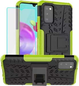 FOR SAMSUNG GALAXY A41 CASE SHOCKPROOF HEAVY-DUTY HYBRID STAND COVER + PROTECTOR - Picture 1 of 6