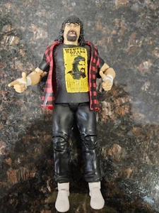 WWE Mick Foley Elite Wrestlemania 36 Mattel Wrestling Action Figure Cactus Jack - Picture 1 of 2