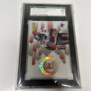 Warrick Dunn 1998 Playoff Momentum Endzone Express acetate #R27 NM+ SGC Graded - Picture 1 of 6