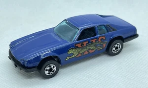 Vintage 1977 Hot Wheels Jaguar XJS Blue Die cast 1/64 Hong Kong - Picture 1 of 7