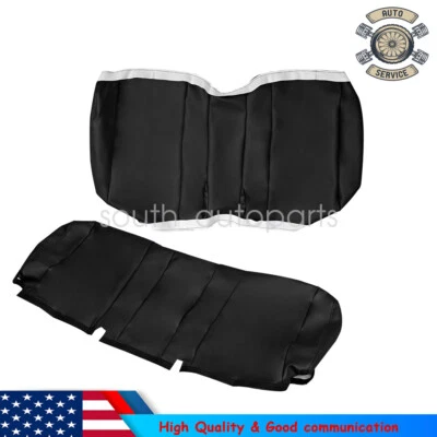 Seat Cover For John Deere Gator Bench XUV HPX 625i 825i 855D 855D S4 Black Foto 1 de 4