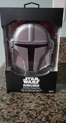 New Star Wars The Mandalorian Wireless Charging Pad NEW - Image 1 of 4