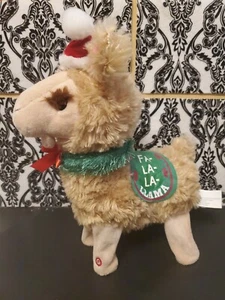 Gemmy Fa La La Llama Animated Plush Toy 15" Christmas Singing Dancing FUN EUC - Picture 1 of 8
