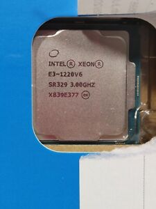 **NEW** Intel Xeon E3-1220-V6 SR329 3.00 GHZ Socket 1151 4-core CPU #197