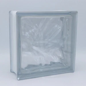 Design Glasbaustein Wolke klar 19x19x8 cm - 5 Stück, geeignet z.B. für Duschwand - Bild 1 von 5