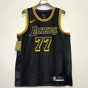 Luka Doncic #77 Basketball Jersey Black Fan Jersey Heat Pressed Brand New S-2XL - Picture 1 of 9