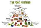 Affiche pyramide alimentaire alimentation saine repas et régime alimentaire 13 x 19
